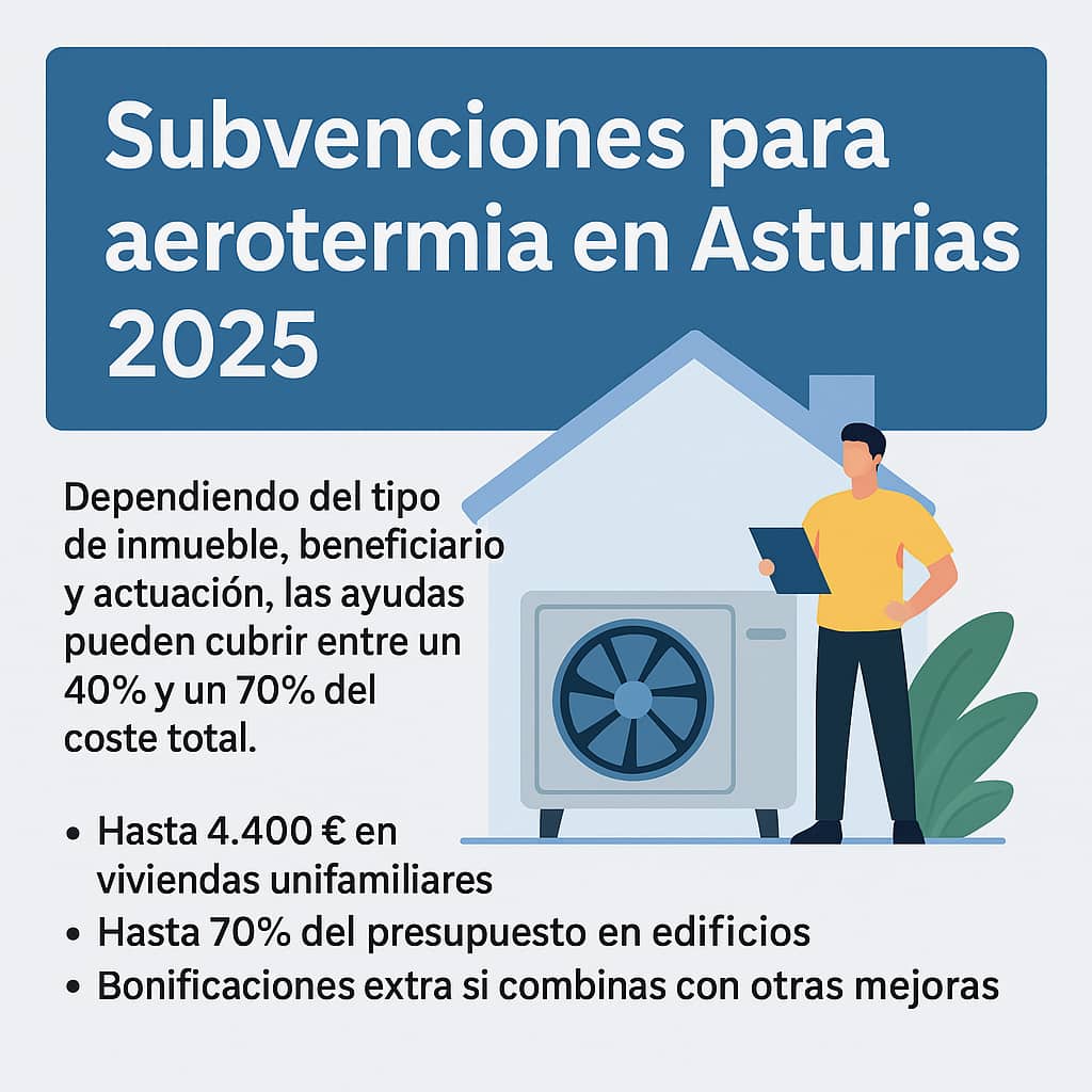subvencion instalacion aerotermia en asturias